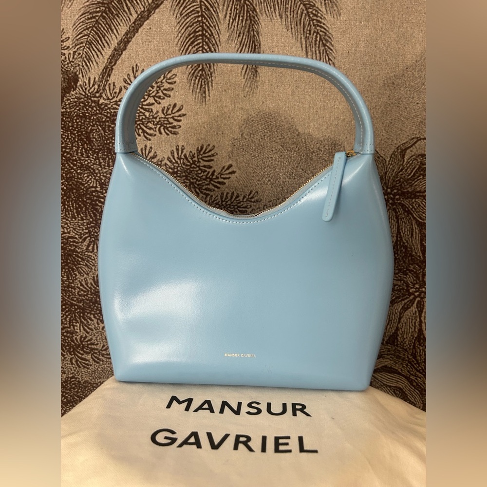 Mansur Gavriel Blue Candy Handbag